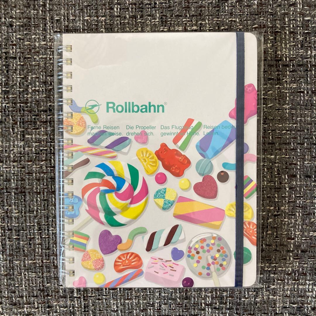 Rollbahn ロルバーン メレンダ ポケット付メモL 4冊セット