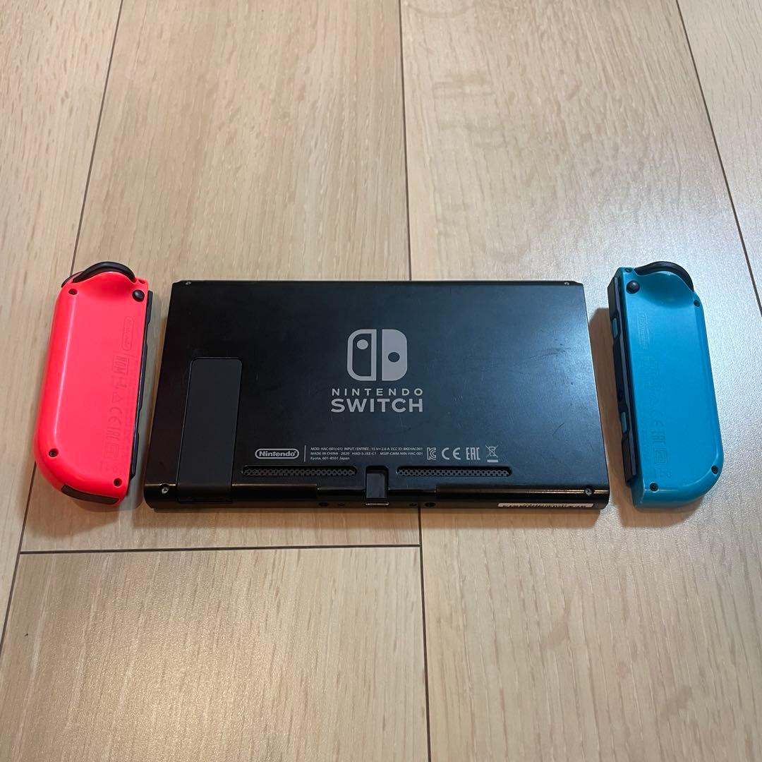 Nintendo Switch 本体セットネオンブルー/ネオンレッド動作確認済み