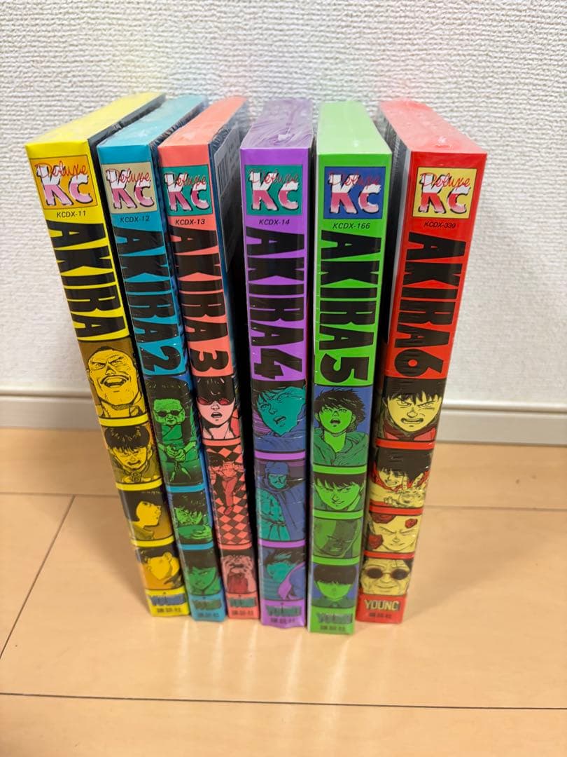 AKIRA 全6巻セット 大友克洋（シュリンク付き）