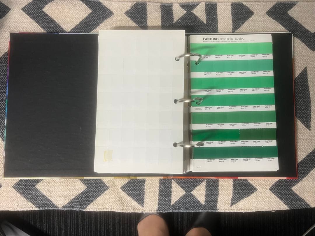 PANTONE PLUS SERIES SOLID CHIPS セット　色見本帳