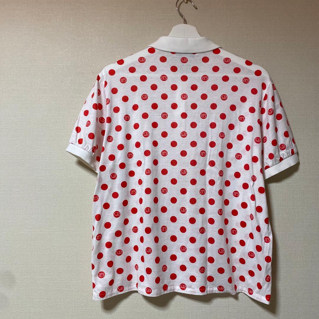 Christian Dior CD SPORTS ポロシャツ ドット 水玉