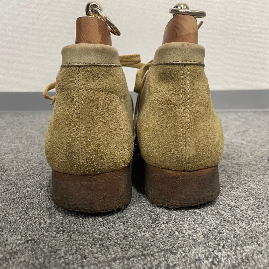 クラークス ワラビー Wallabees 26.5cm レザー ベージュ