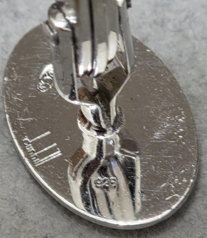 Dunhillダンヒル　SILVER925 カフス C2694