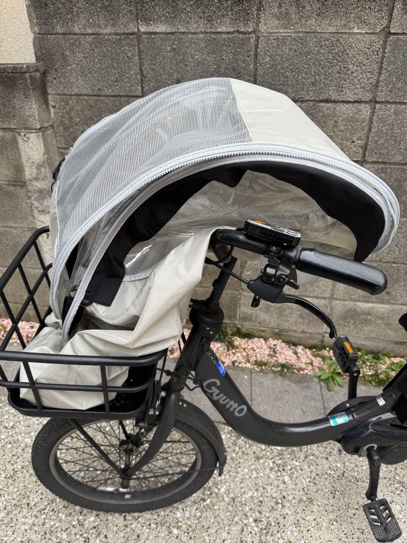 ★新品・未使用★ chibito 自転車 前用 チャイルドシート カバー