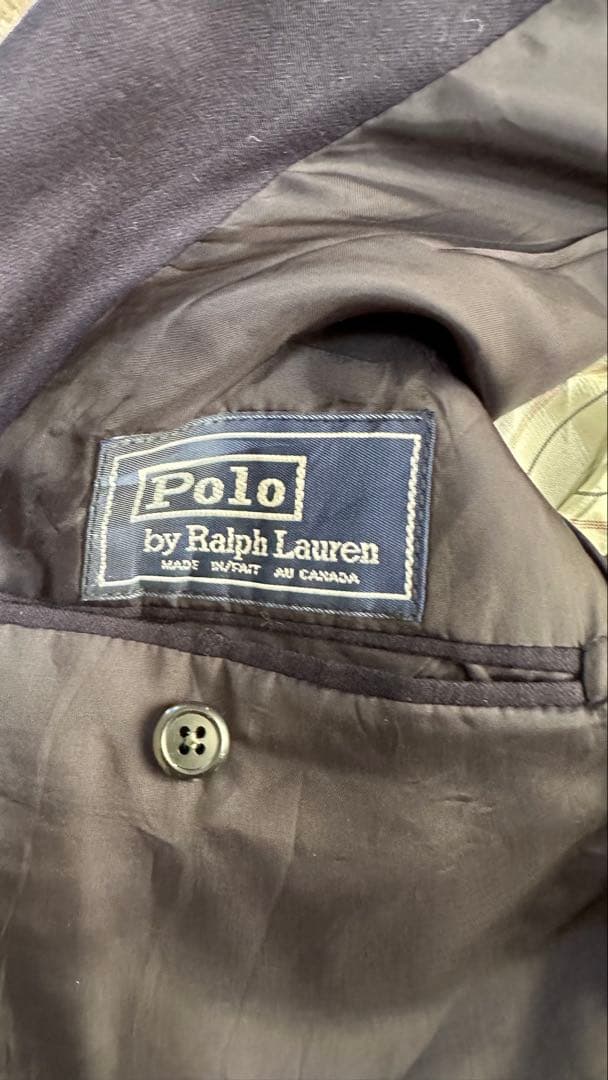 80〜90sPolo by Ralph Lauren ネイビー 紺ブレ