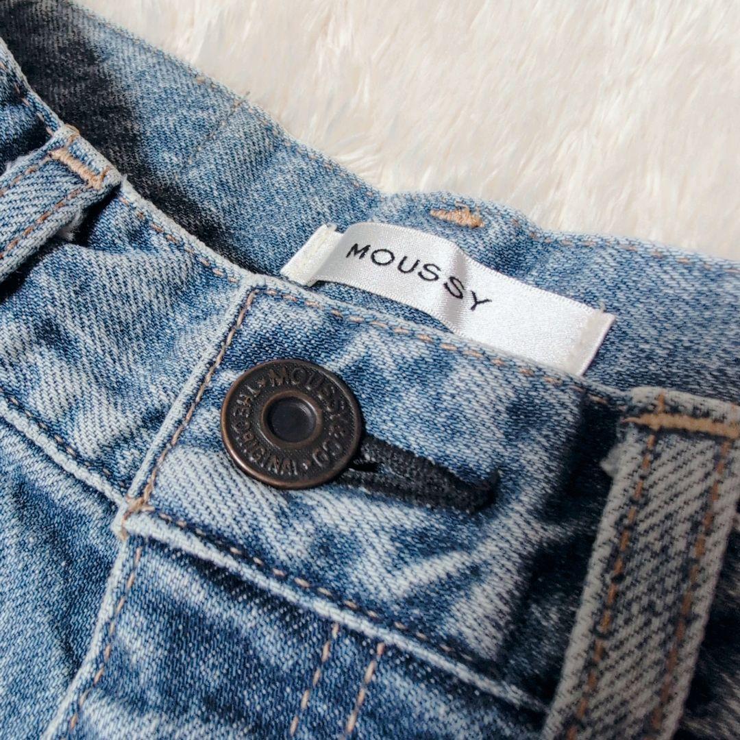 ✨人気✨MOUSSY MVS FLARE フレア マウジー デニムパンツ 25
