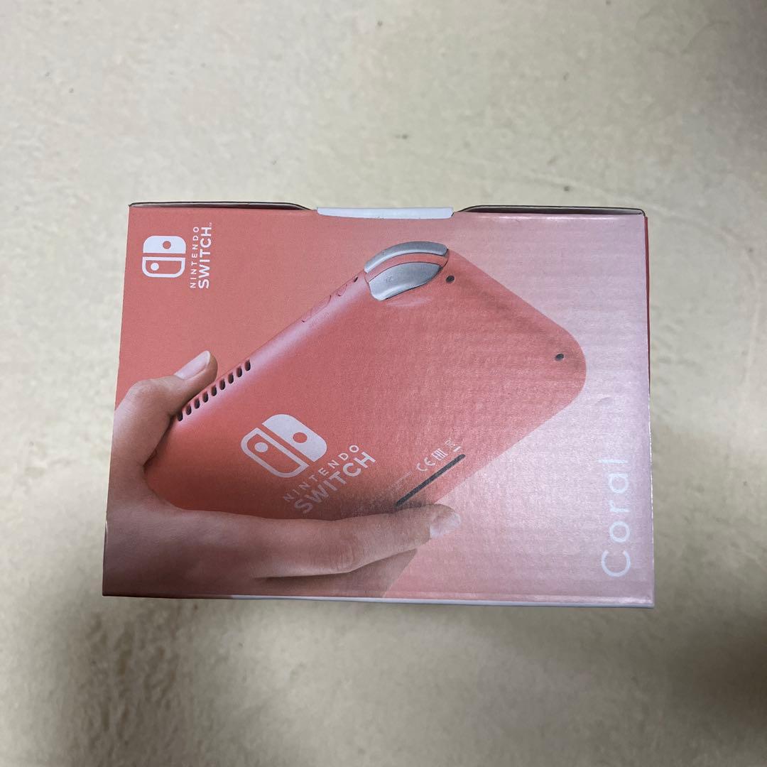 Nintendo Switch Lite オレンジ！　ピンクに見える