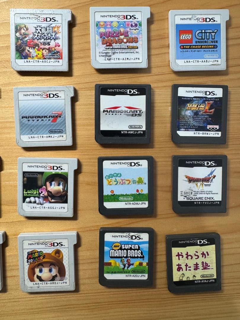 ニンテンドー3DS.2DS.DSソフト 24本セット
