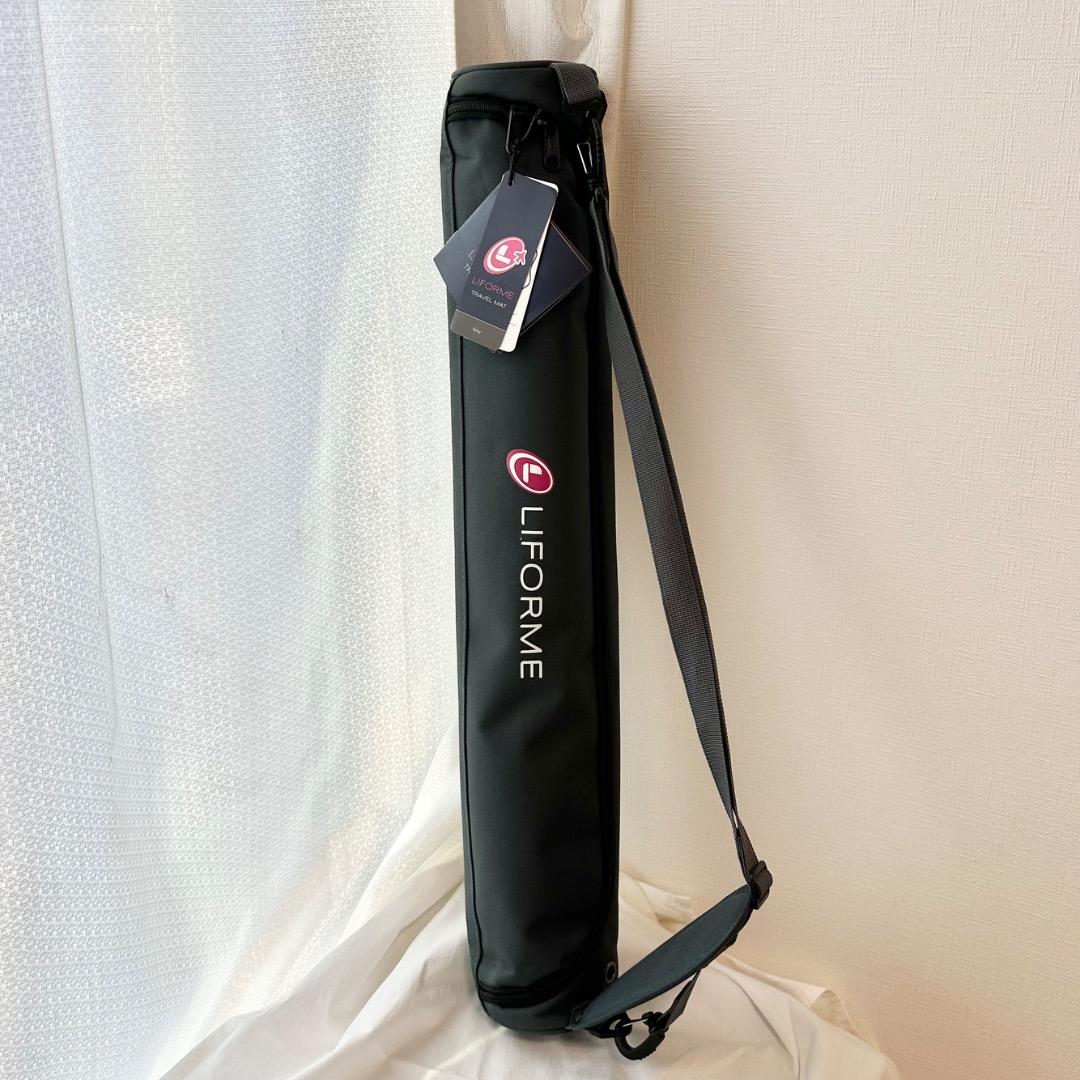 美品 Liforme トラベルヨガマット グレー ケース付