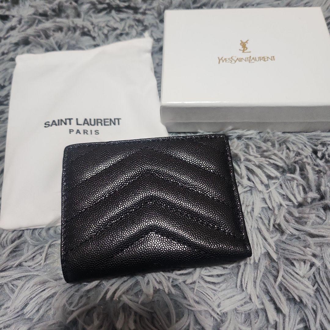 日曜日の夜限定割‼️ Yves Saint Laurent 三つ折り財布