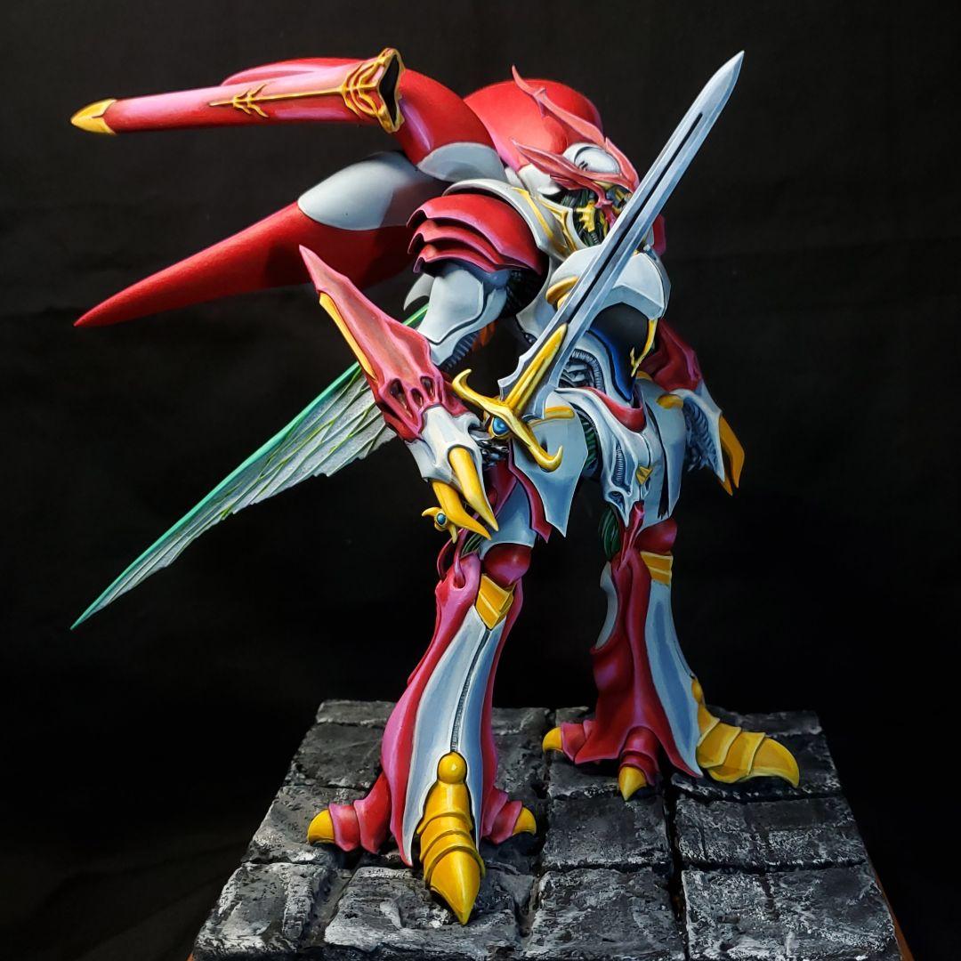 【2/21(土)まで出品】ヴェルビン 完成品 台座付き plamax ダンバイン