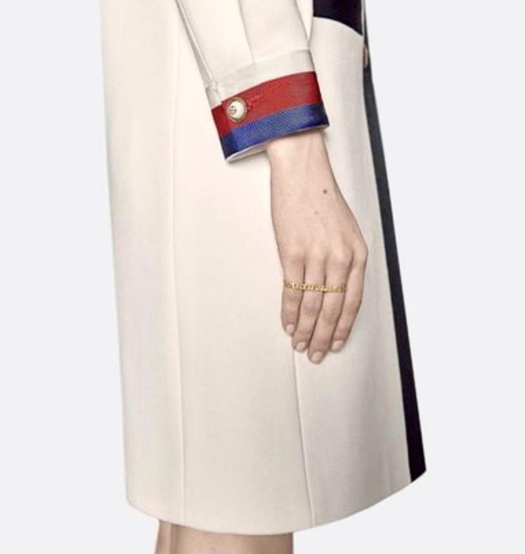 GUCCI(グッチ) 希少 アイボリー　フローラルモチーフ　春先コート　40