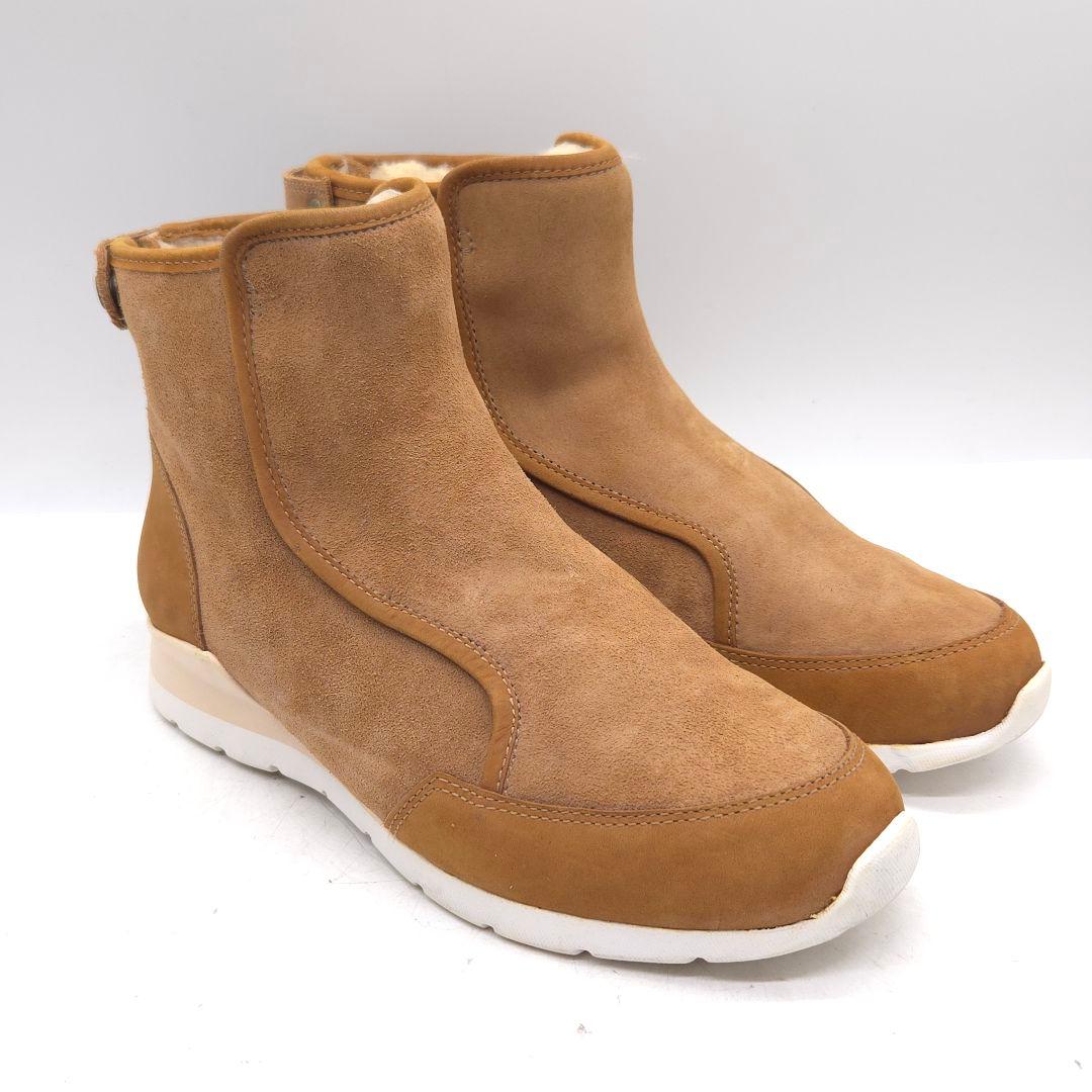 美品 UGG アグ ブーツ 23.5cm ブラウン スエード 1013034