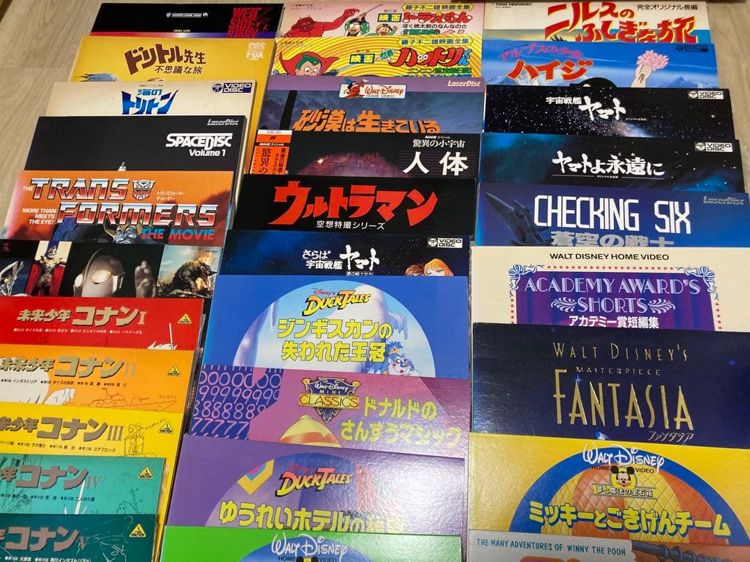 C*F様 レーザーディスクプレイヤー&ディスクセット
