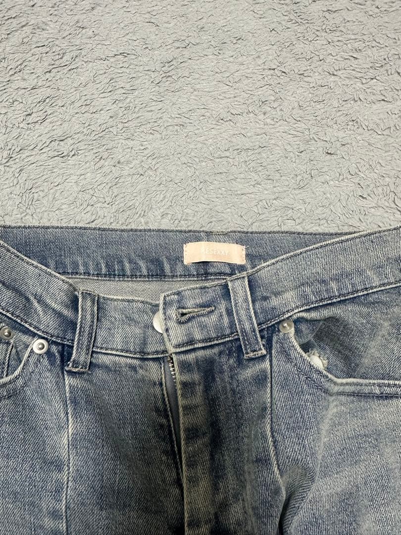RESEXXY リボンデニムパンツ