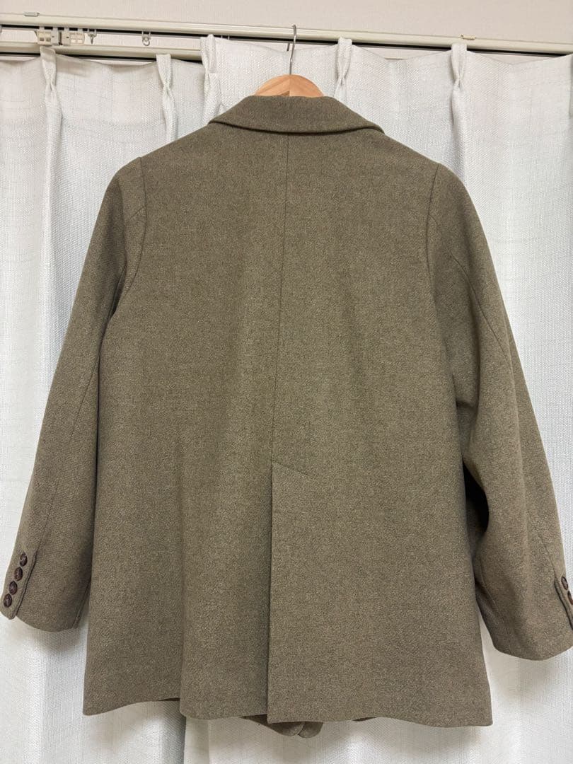 ジャケット・アウター Eaphi wool tweed jacket gray