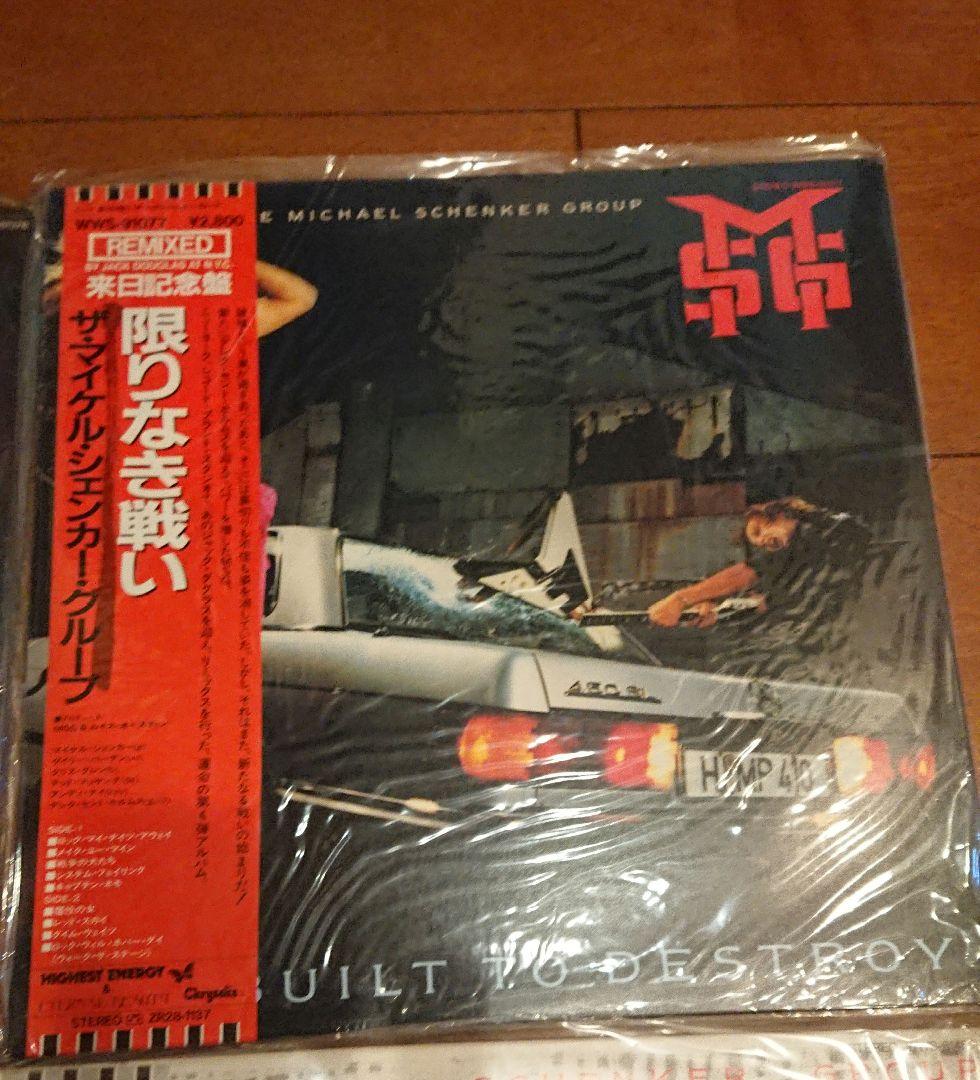 帯付 マイケルシェンカー LP レコード 5枚 まとめ セット