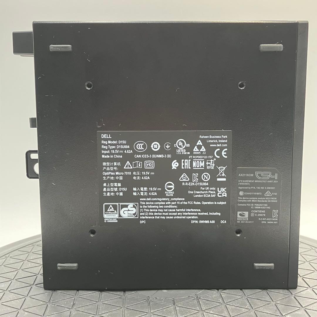 Windowsデスクトップ 166 DELL OptiPlex 7010 i5-13500T win11