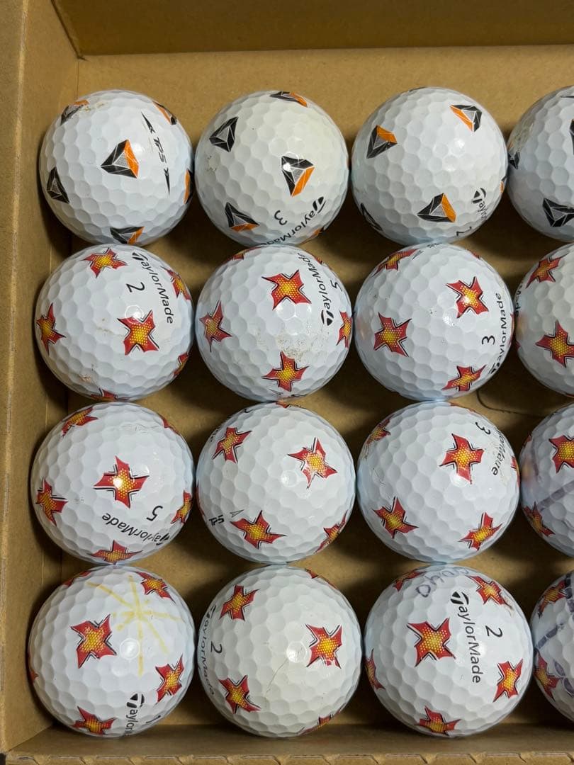 ⑥ 24個 テーラーメイドTaylorMade TP5,TP5X PIX