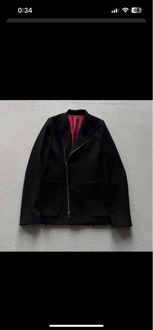ジャケット・アウター 90s jean paul gaultier riders zip jaket