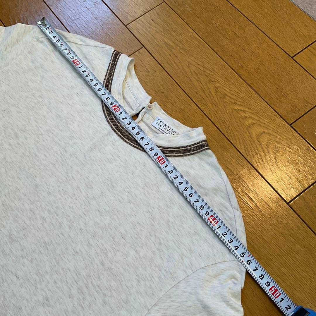 ブルネロクチネリ　モニーレTシャツ　ライトベージュ　XS表記