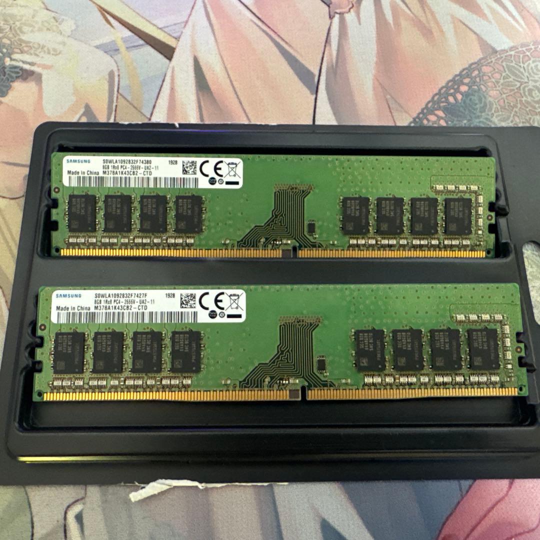 Samsung DDR4 2666 8GB 2枚セット