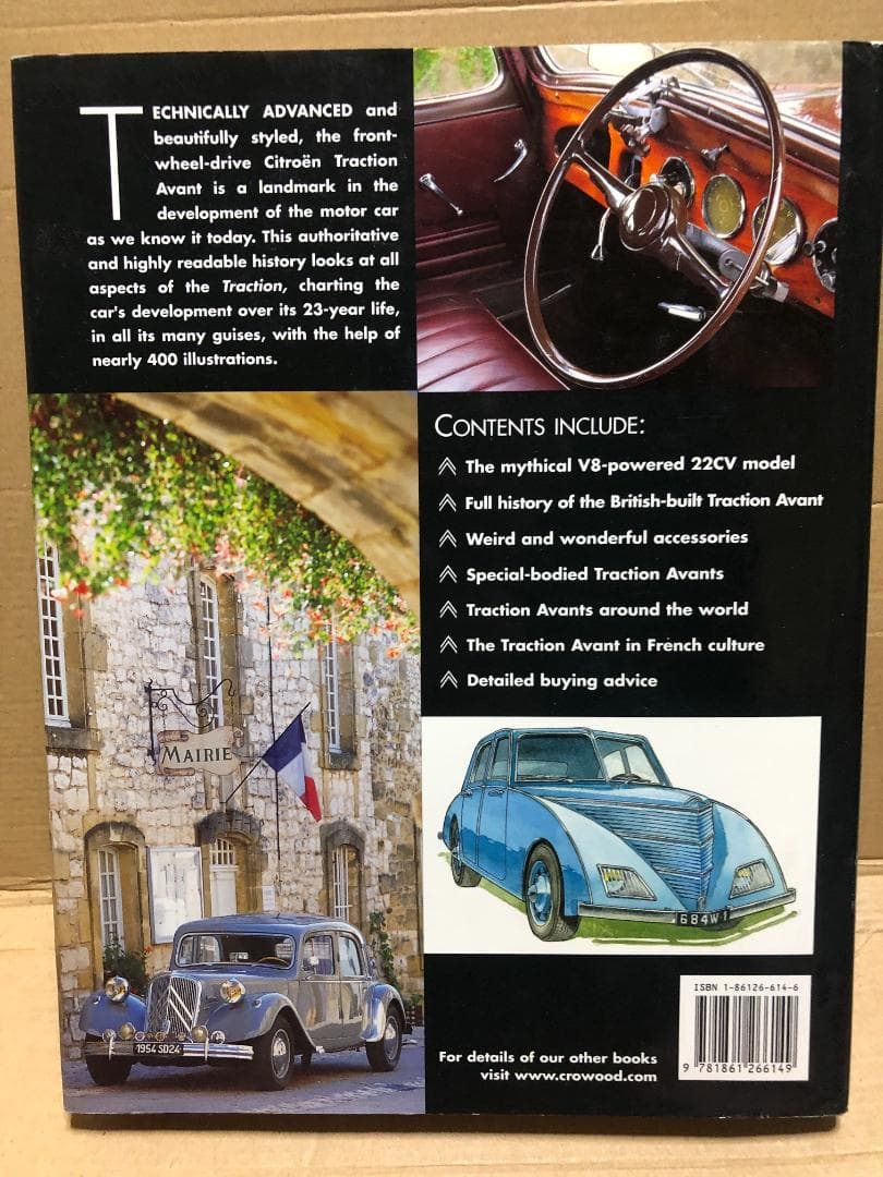 洋書 CITROEN TRACTION AVANT