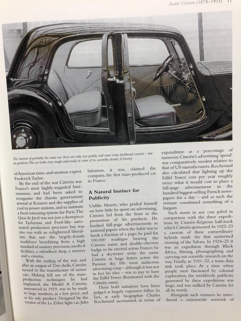 洋書 CITROEN TRACTION AVANT