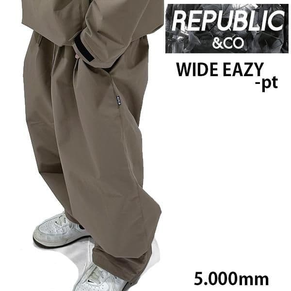 好*け様 REPUBLIC リパブリック パンツ モカ XXL スノーボード ス