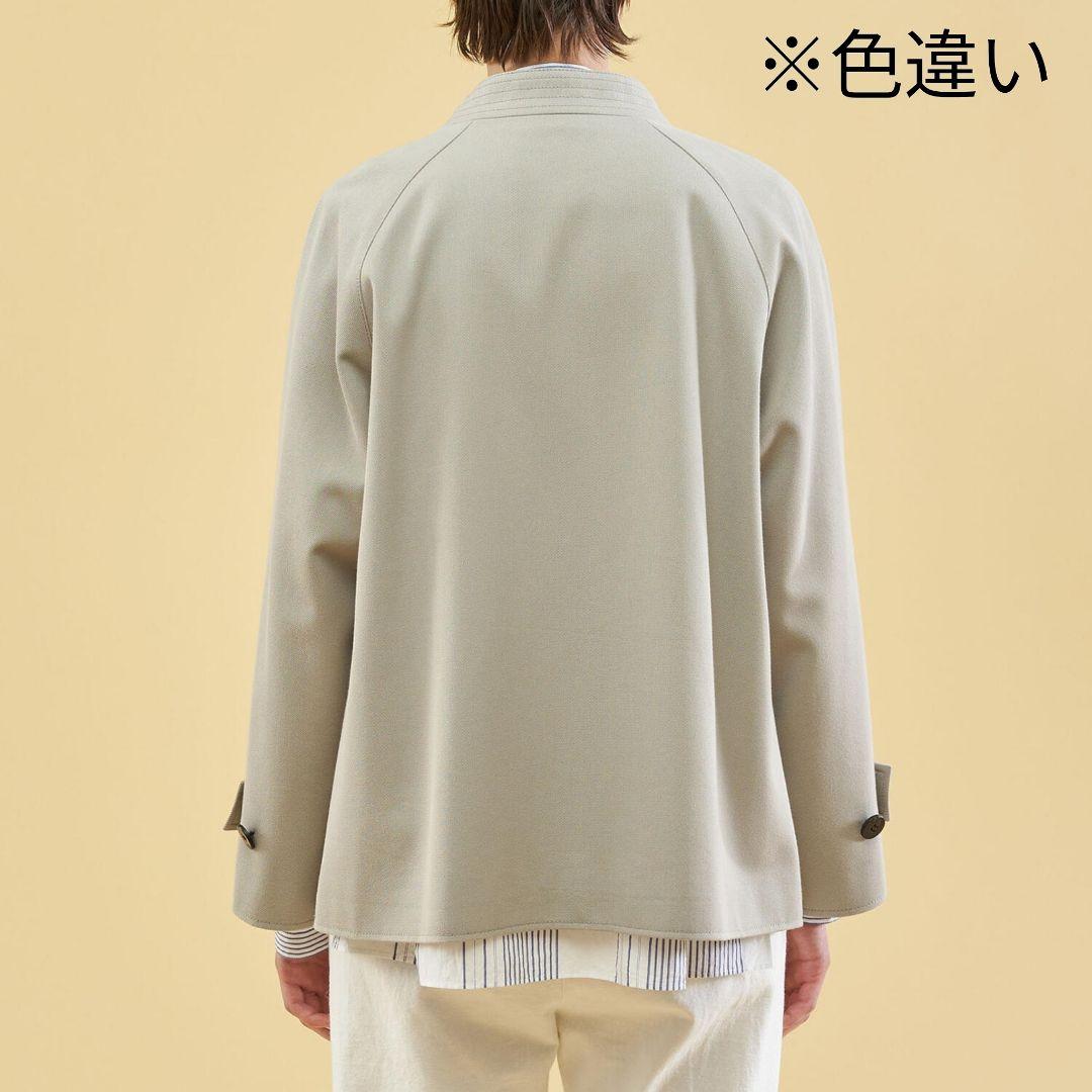 美品　GALERIE VIE　コットンウールギャバジン ショートトレンチコート