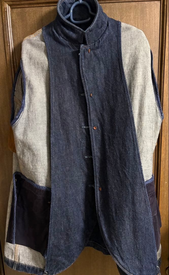 KAPITAL 希少！３SIZE３！ダークデニム・ジャケットタイプカバーオール