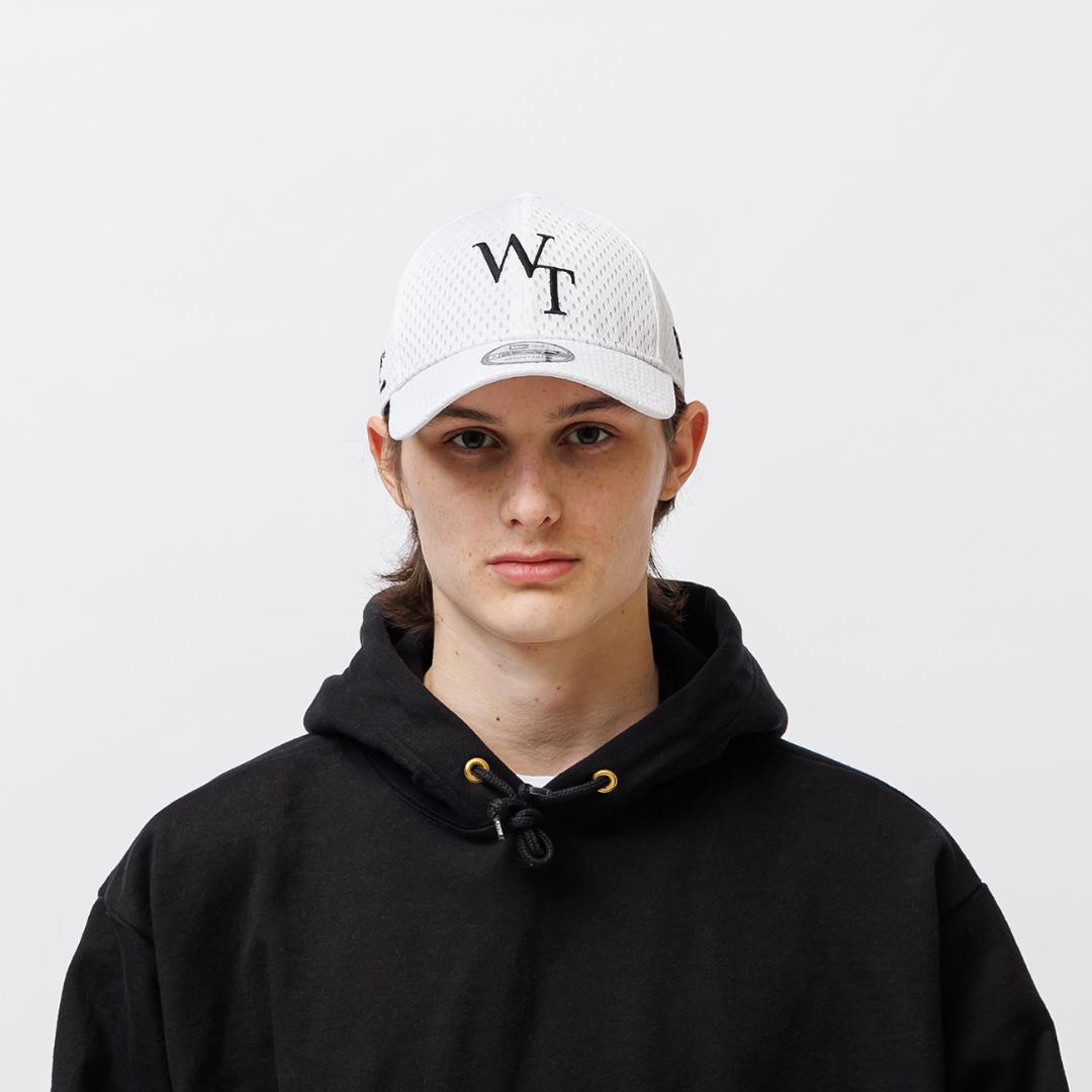 25SS WTAPS NEW ERA 9FORTY CAP MESH 白 ⑤