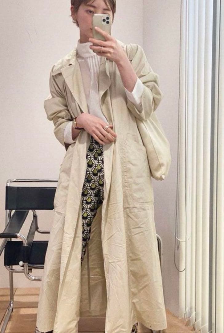 eriko☆美品TODAYFUL Tuck Over Trenchcoat