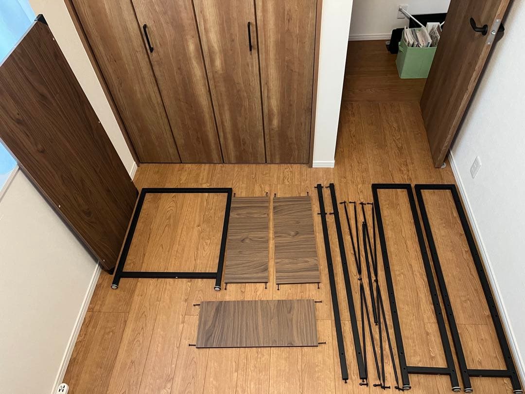 GU MODE パソコンデスク ブラック 65幅×120奥行き×121高さ cm