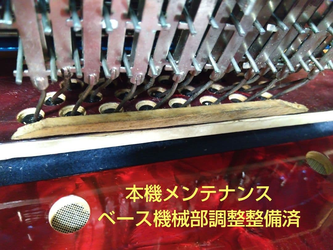 【即演奏可】TOMBO T32 アコーディオン 整備簡易調律済 30鍵32ベース