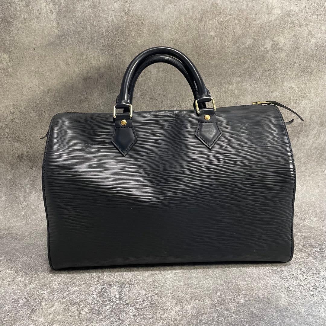 廃盤・人気高騰モデル◆LOUIS VUITTON エピ スピーディ30 ノワール