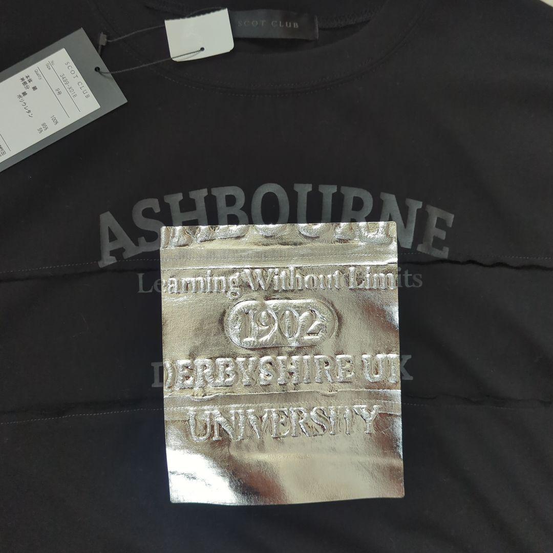 スコットクラブ メタリックプリント Tシャツ
