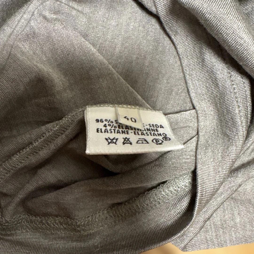 HERMES レディース用グレー Tシャツ サイズ40（難あり）