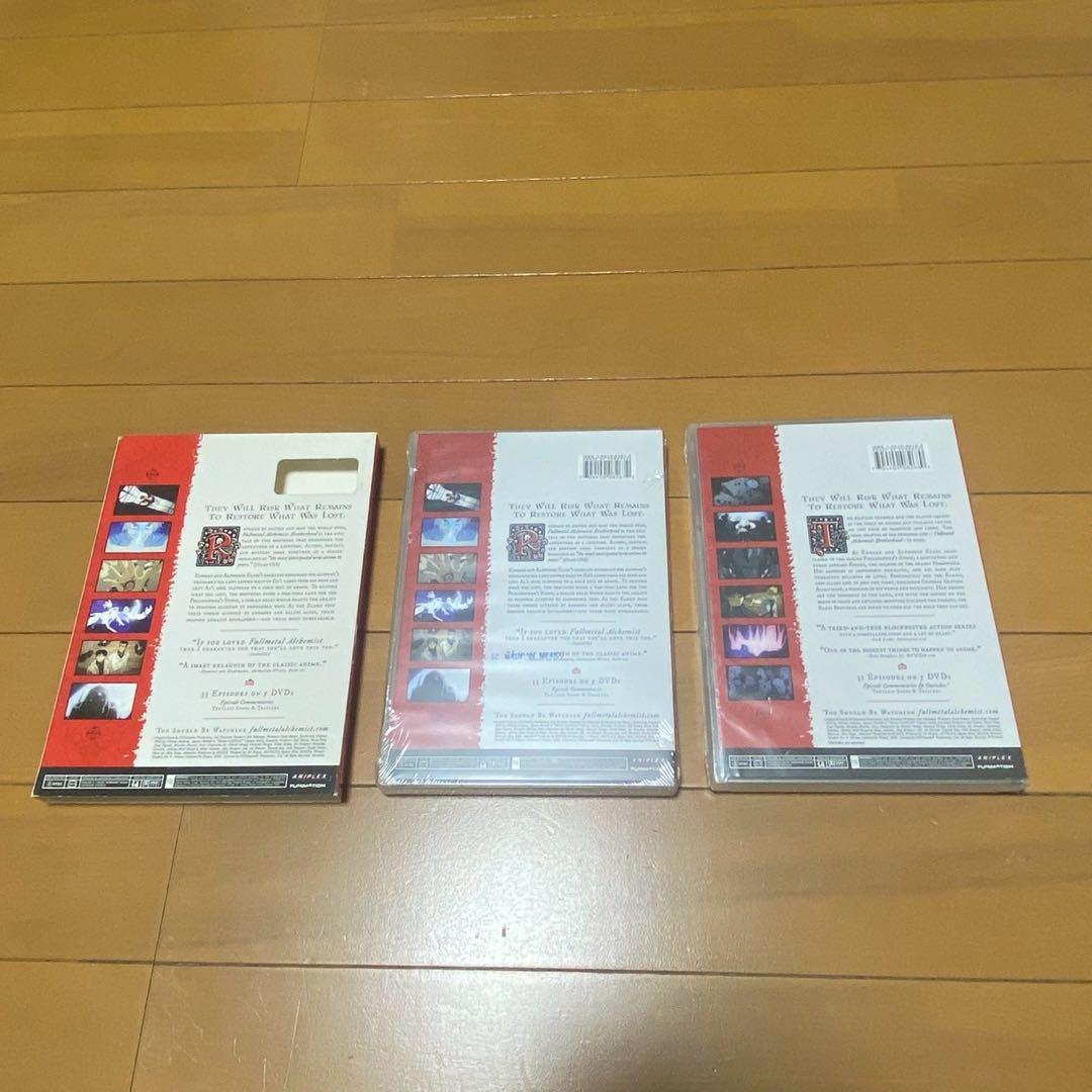 (新品未開封)海外版 DVD 鋼の錬金術師 セット