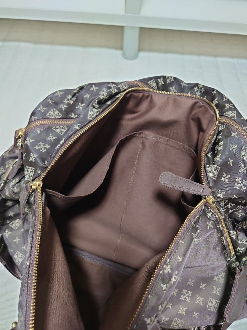 未使用保管品✨ラシット 大容量 2way ショルダー ボストンバッグ モノグラム