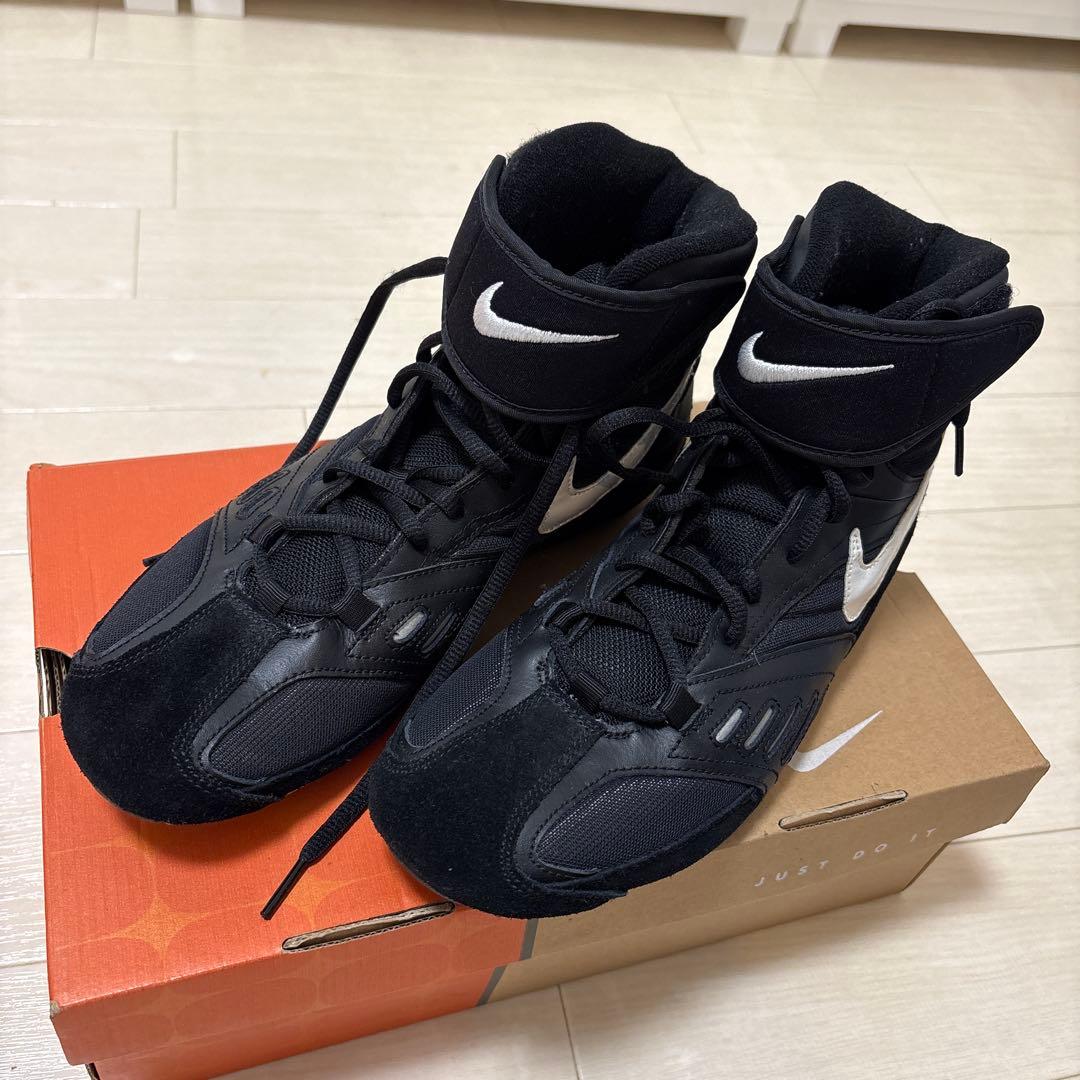 NIKE Speedsweep V ボクシングシューズ US9 27cm 白黒