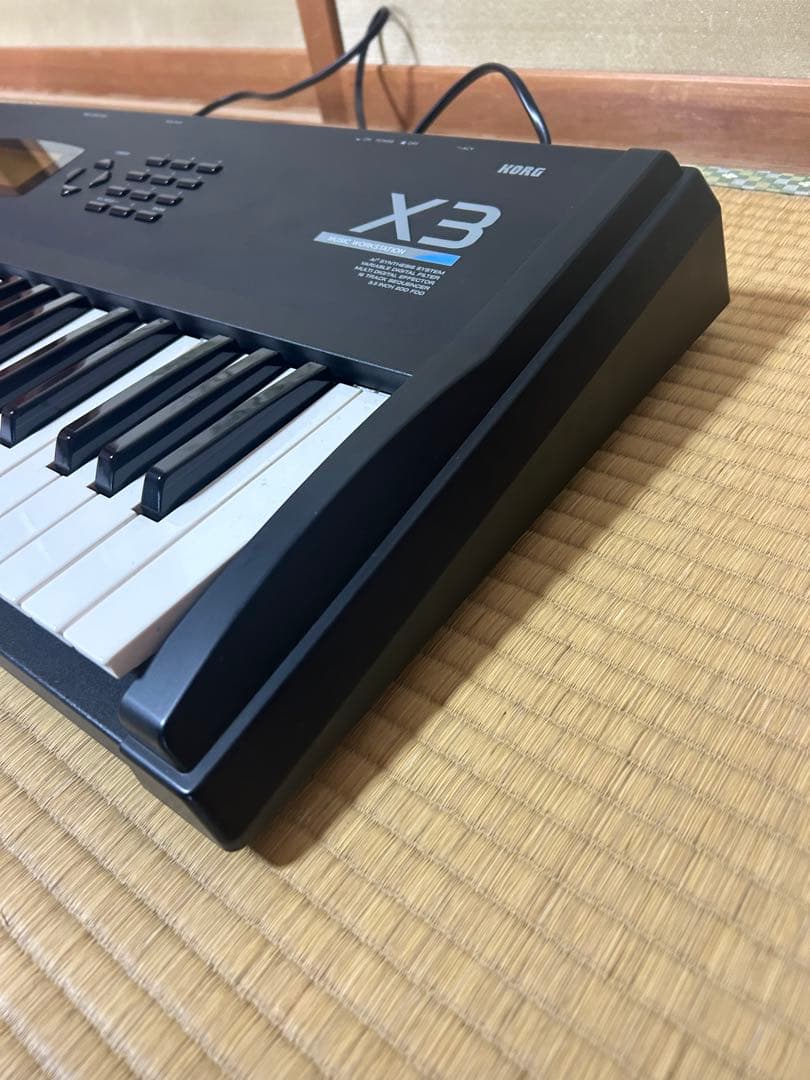 KORG X3 シンセサイザー 61鍵盤 ミュージックワークステーション