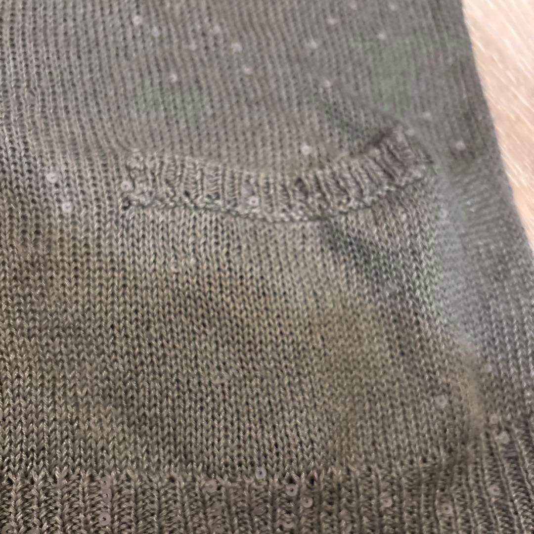 BRUNELLO CUCINELLI ブルネロクチネリ 麻 絹 カーディガンS