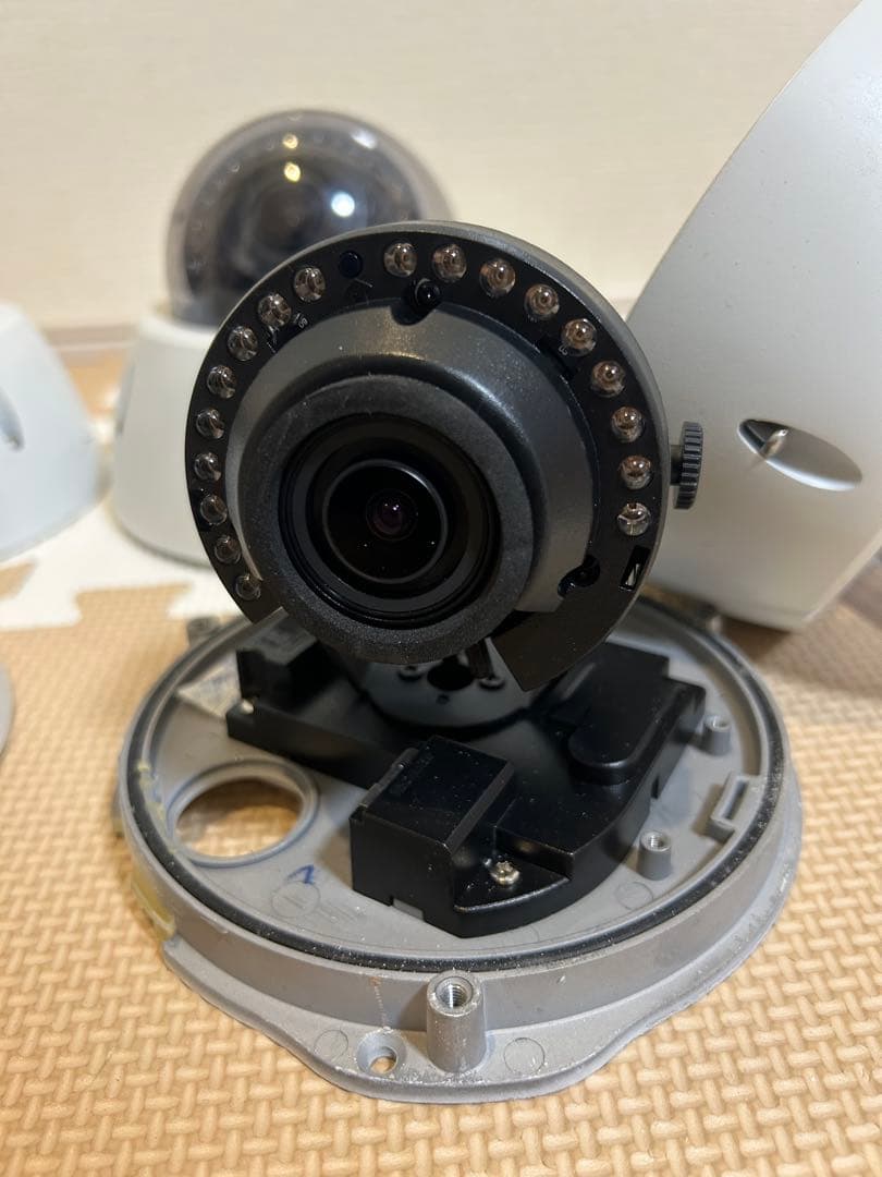 SIDI ドーム型防犯カメラ DC-D1123WR 6個セット①