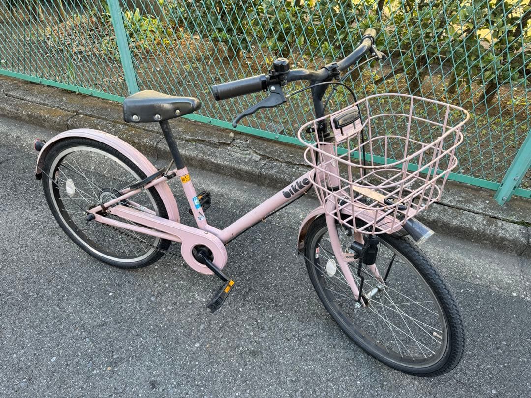 【カット】ブリヂストン bikke 22インチ 子供用自転車