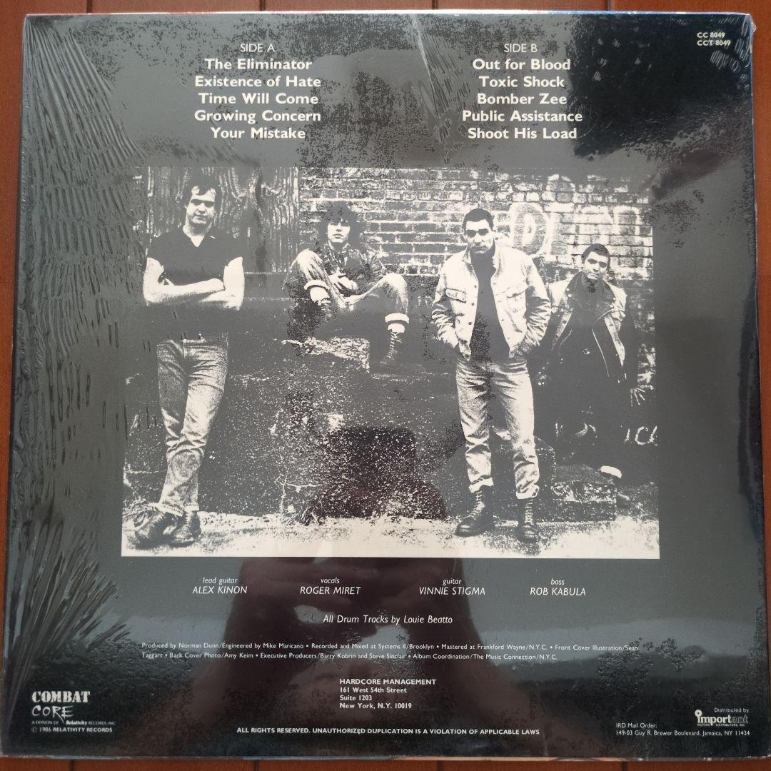 【NYHC】【本国Combat Core盤】Agnostic Front / C