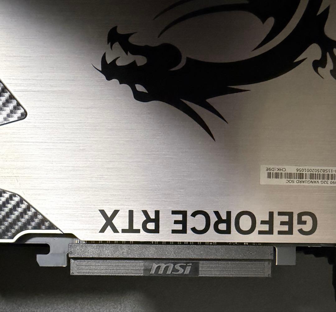 【保証有美品】MSI GeForce RTX 5090 VANGUARD SOC