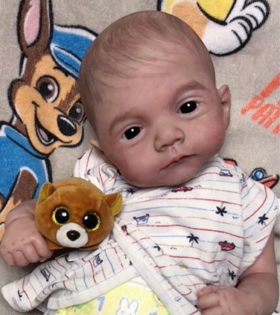*・゜゜・*:.。リボーンドール　にこやか男の子:*・゜゜・*