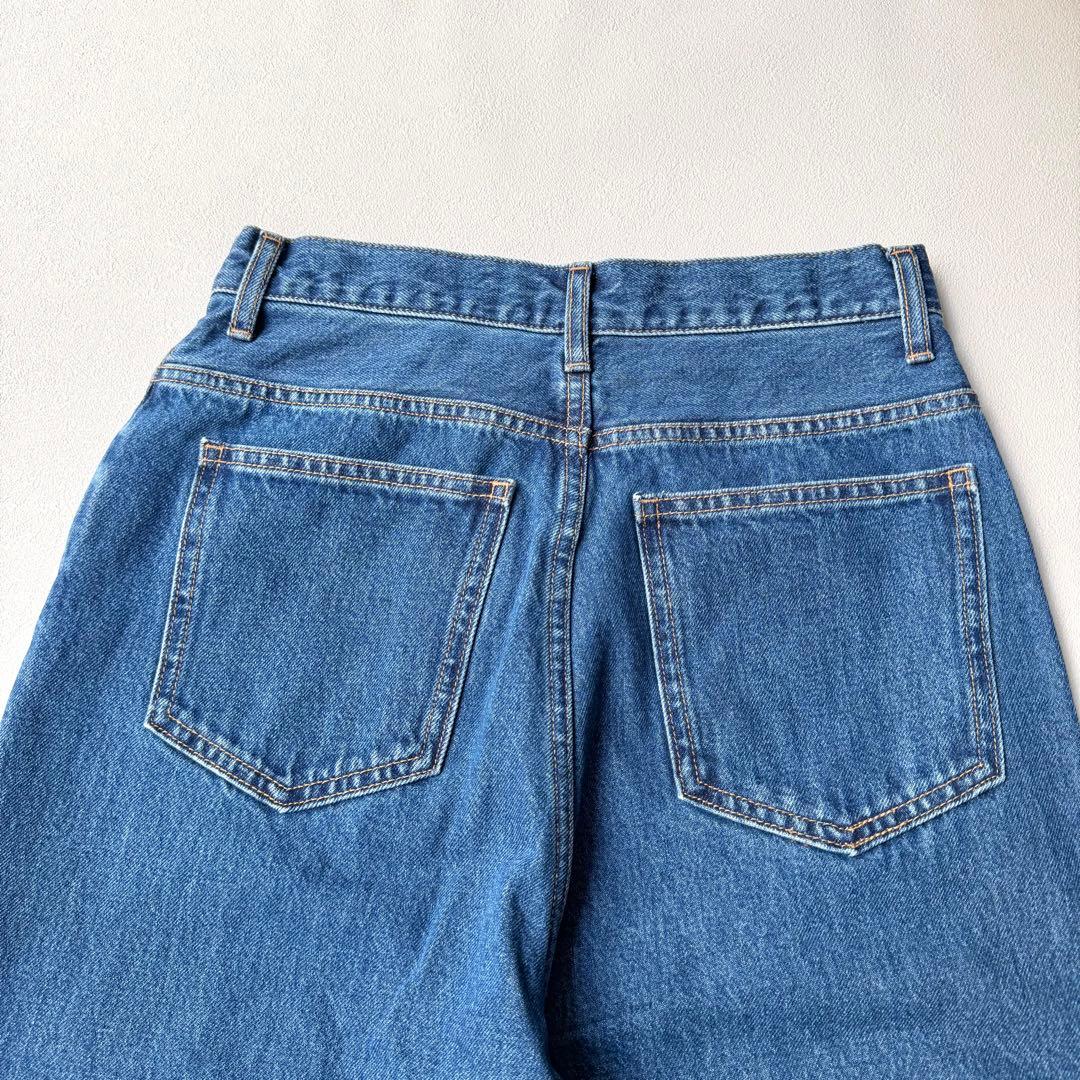トゥデイフル　TODAYFUL carys denim 25 ワイド　ブルー