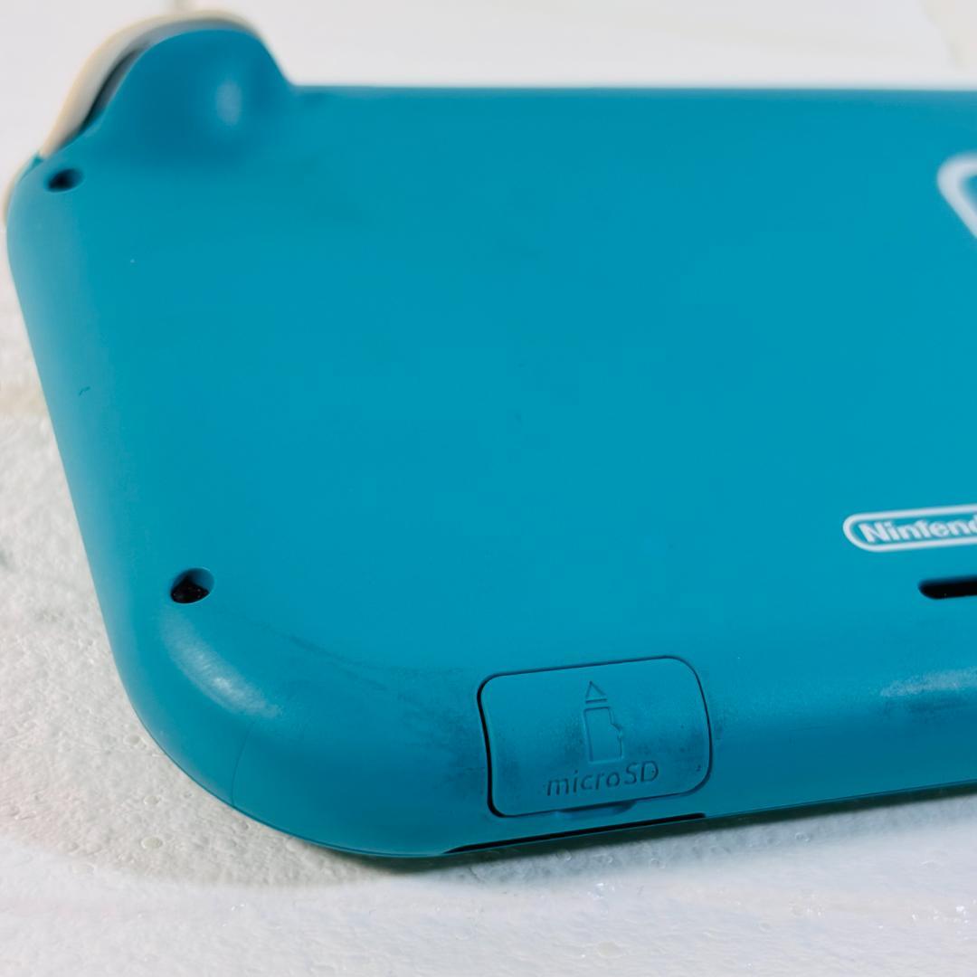 【動作確認済】Switch Lite ターコイズ 本体 SDカード付 初期化済